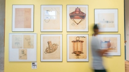 An exhibit at the Michael and Noémi Neidorff Art Gallery