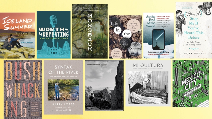 a collage of the book covers of the TU Press Selections for Winter 2023 