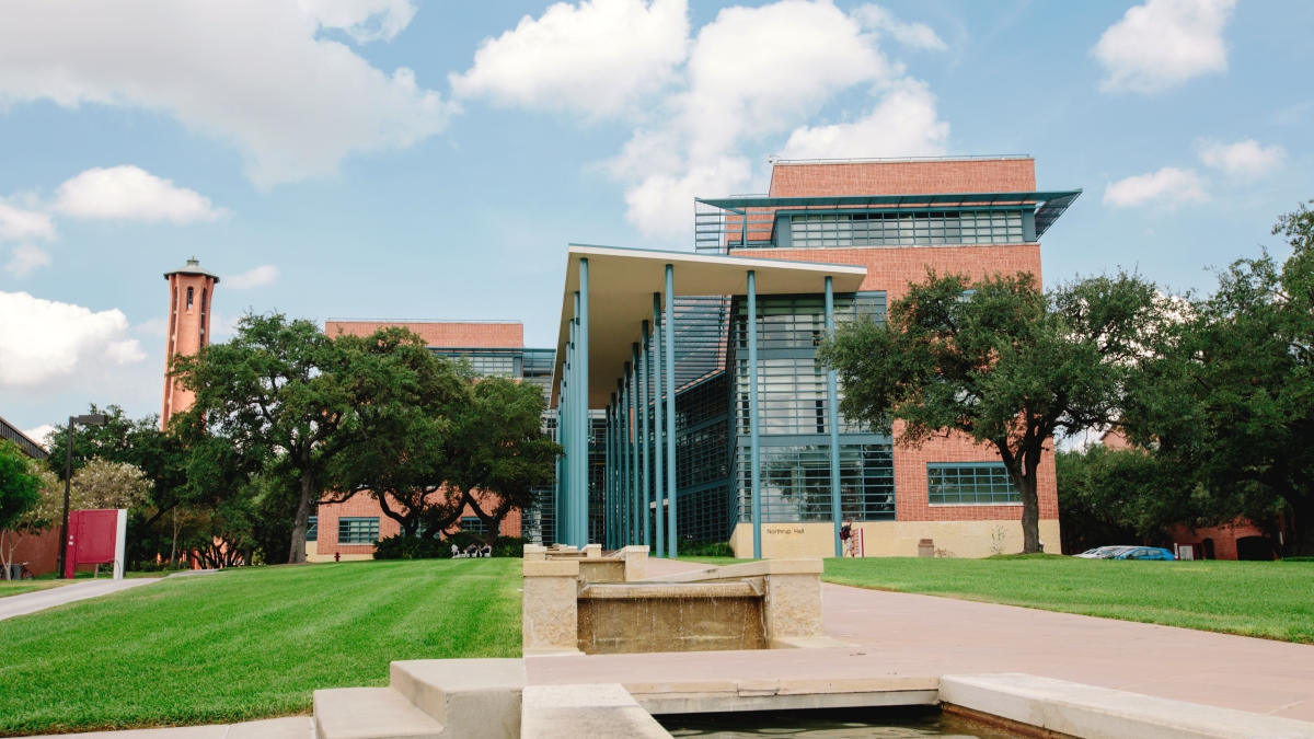 Exterior view of Northrup Hall.